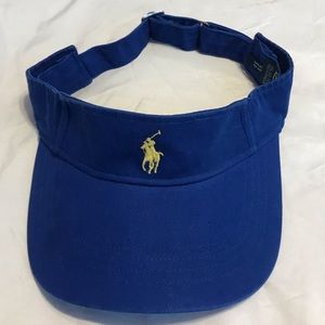 Blue Polo Visor
